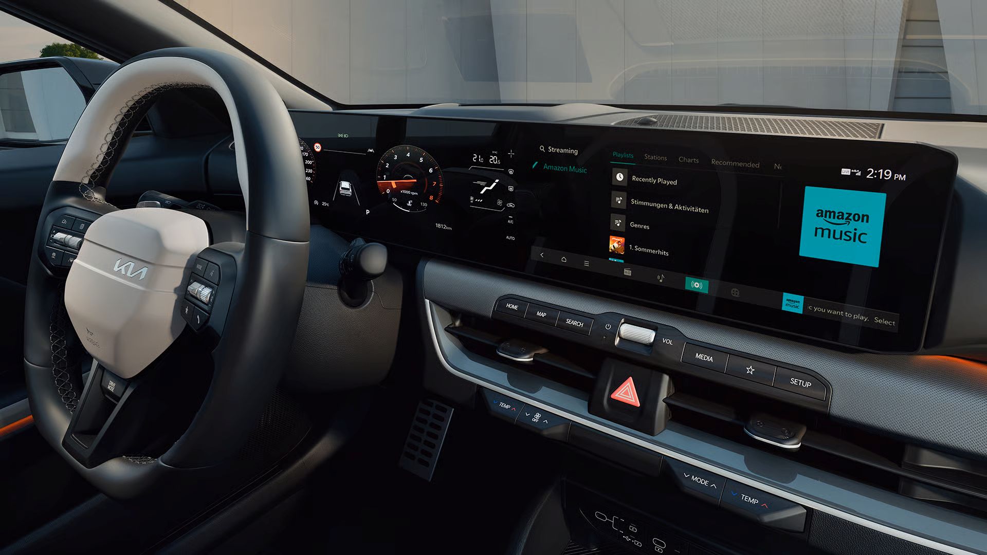 Komfortní sedadla - Kia K4